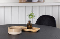 Spisestol Polar & Bootcut 2-pakk + Spisebord rundt ⌀110 – svart
