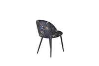 Spisestol Velvet 2-pakk – svart