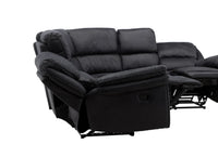 Relaxsofa Saranda – svart