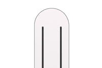 Speil Sarasota stor 3 x 193 x 66