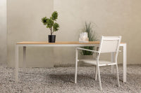 Spisebord Break 205 x 90 – beige