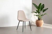 Spisestol Polar 2-pakk – beige
