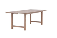 Spisebord Count rektangulært 220 x 100 – brun