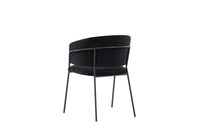 Spisestol Selma 2-pakk – svart