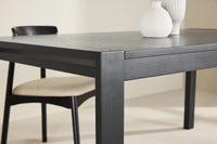 Rektangulært spisebord Slider 170 x 95 – svart