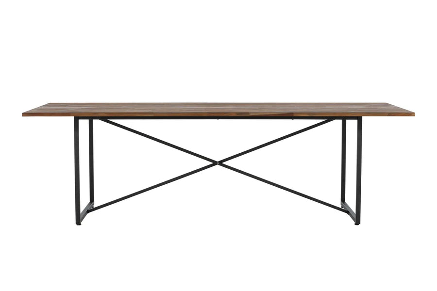 Rektangulært spisebord Padang 250 x 100 – natur