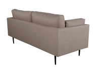 Sofa 3-seter Boom – brun