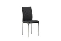 Spisestol Lily 2-pakk – svart
