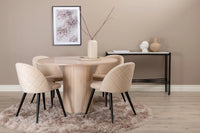 Spisestol Velvet 2-pakk – beige