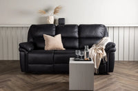 Relaxsofa Saranda – svart