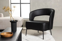 Lenestol Mundo – svart