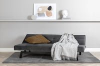 Sovesofa Bodil – mørk grå