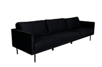 Sofa 3-seter Zoom – svart