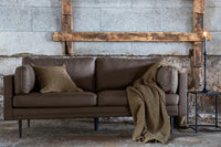 Sofa 3-seter Boom – brun