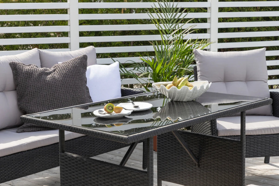 Sofagruppe Knock – svart