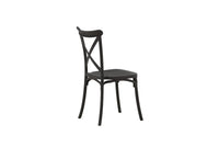 Spisestol Crosett 2-pakk – svart