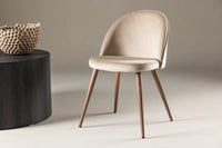 Spisestol Velvet 2-pakk – beige