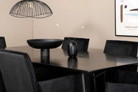 Spisegruppe Petra 190 x 90 – svart