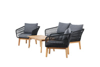 Sofagruppe Chania – natur og svart