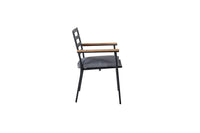 Spisestol Brasilia 2-pakk – svart
