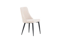 Spisestol Leone 2-pakk – beige