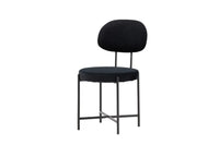 Spisestol Stella 2-pakk – svart