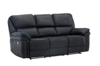 Relaxsofa Saranda – svart