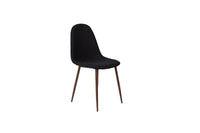 Spisestol Polar 2-pakk – svart