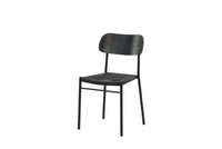 Spisestol Polly 2-pakk – svart