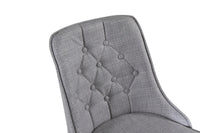 Spisestol Velvet Deluxe 2-pakk – grå