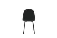 Spisestol Polar 2-pakk – svart