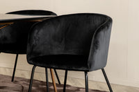 Spisegruppe Berit & Petra 190 x 90 – svart