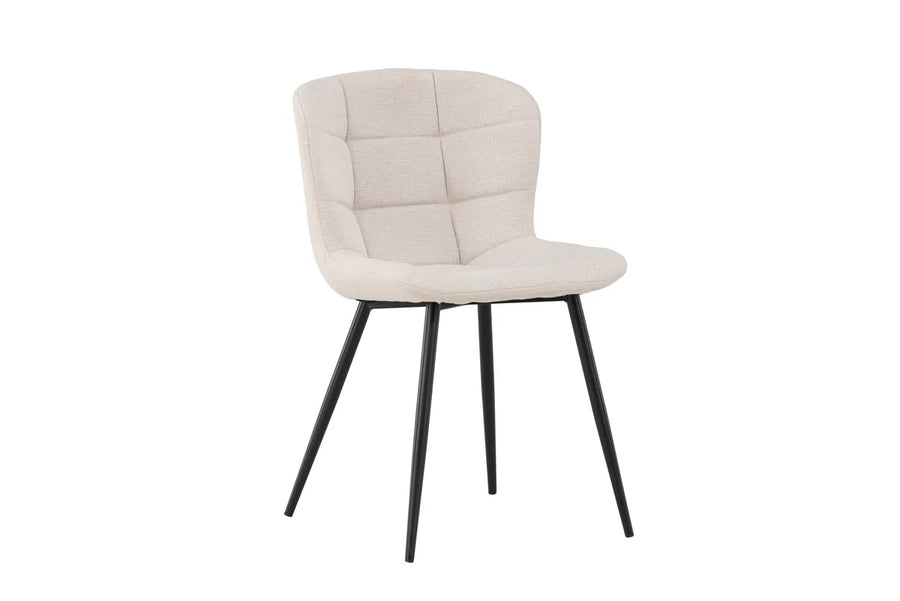 Spisestol Lily 2-pakk – beige