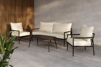 Loungegruppe Taromina – svart