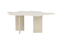 Spisebord Flower ovalt 190 x 123 – beige