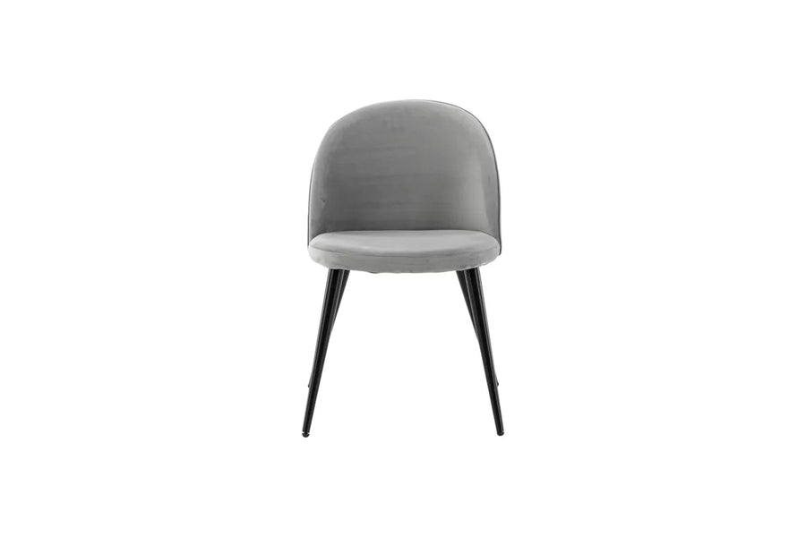 Spisestol Velvet 2-pakk – grå