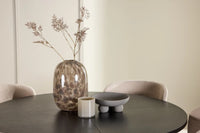 Spisegruppe Strada & Astoria 2-pakk ⌀120 – svart og beige