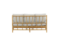 Sofa 3-seter Cane – natur