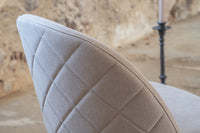 Spisestol Velvet 2-pakk – beige
