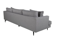 Sofa 3-seter Sofia – grå