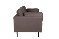 Sofa 3-seter Boom – brun