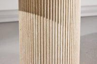 Sidebord Krille ⌀60 – beige