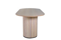 Spisebord Bianca ovalt 200 x 90 – hvitvasket