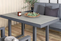 Sofagruppe Barcelona – svart og grå