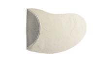 Teppe ovalt 290 × 175 – hvit