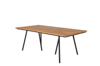 Rektangulært spisebord Chan 200 × 100 – natur