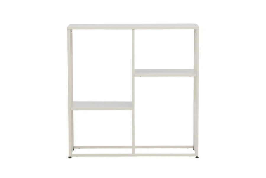 Sidebord Staal 80 x 80 x 26 – beige