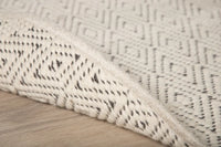 Teppe Julana rundt ⌀200 – beige