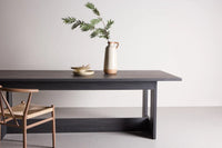 Spisebord Milly 235 × 100 – svart