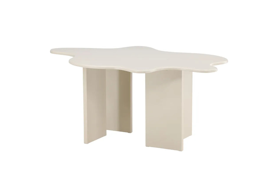 Spisebord Flower ovalt 190 x 123 – beige